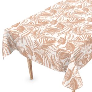 Wachstuch Tischdecke Wachstischdecke Katrin Beige abwaschbare Tischdecke Outdoor