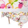 Wachstuch Wachstuchtischdecke Fruchtgarten abwaschbar Gartentischdecke Tischdecke Outdoor