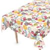 Wachstuch Wachstuchtischdecke Fruchtgarten abwaschbar Gartentischdecke Tischdecke Outdoor