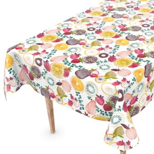 Wachstuch Wachstuchtischdecke Fruchtgarten abwaschbar Gartentischdecke Tischdecke Outdoor