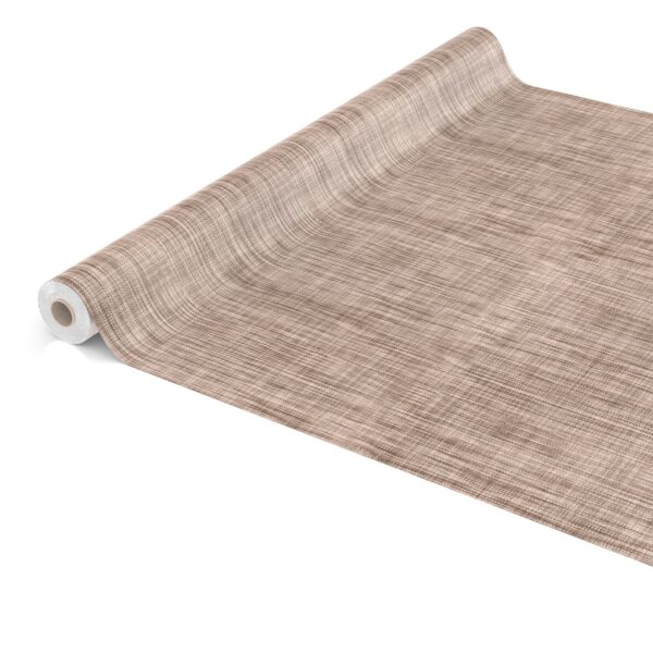 Wachstuchtischdecke Tischdecke abwaschbar Wachstuch Gartentischdecke Leinenoptik Braun