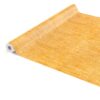 Wachstuch Tischdecke Wachstischdecke Gartentischdecke Leinenoptik Gelb
