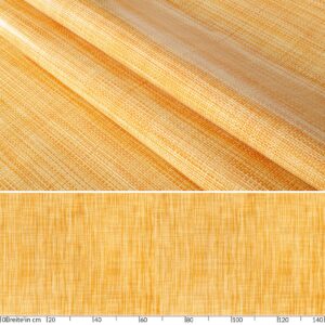 Wachstuch Tischdecke Wachstischdecke Gartentischdecke Leinenoptik Gelb