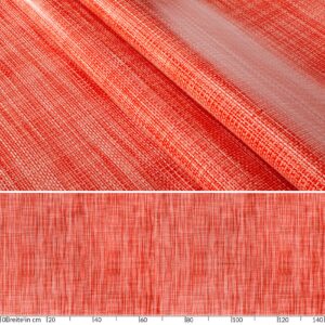 Wachstuch Tischdecke Wachstischdecke Gartentischdecke Outdoor Indoor Leinenoptik Rot