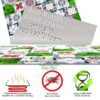 PVC Läufer für Flur Küche Bad – Isolierend Fliesengarten Mehrfarbig 80cm Breit