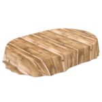 Tischdecke Wachstuch Holz Industrie Brett Industry Beige pflegeleicht abwaschbar Wachstuchtischdecke