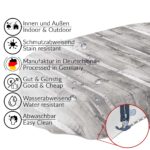 Tischdecke Wachstuch Holz Industrie Brett Industry Grau pflegeleicht abwaschbar Wachstuchtischdecke