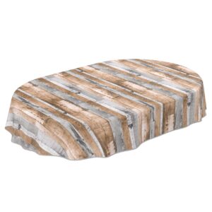 Tischdecke Wachstuch Holz Industrie Brett Industry Mehrfarbig pflegeleicht abwaschbar Wachstuchtischdecke