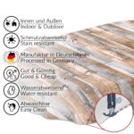 Tischdecke Wachstuch Holz Industrie Brett Industry Mehrfarbig pflegeleicht abwaschbar Wachstuchtischdecke