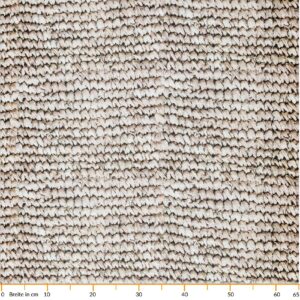 Teppichläufer Küchenläufer rutschfest abwischbar Teppich Flechoptik Stroh Beige 65cm Breit