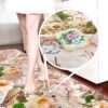 Pflegeleicht Läufer Premium Flur Küche Bad Isolierend Vintage Beige 80cm Breit