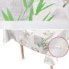 Wachstuch Tischdecke Wachstischdecke Orchidee Spa abwaschbare Tischdecke Outdoor Gartentischdecke