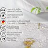 Wachstuch Tischdecke Wachstischdecke Orchidee Spa abwaschbare Tischdecke Outdoor Gartentischdecke