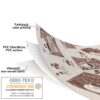 Wachstuch Tischdecke abwaschbar Wachstischdecke Meterware Coffee Time Outdoor Tischdecke Gartentischdecke