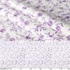 Wachstuch Tischdecke abwaschbar Wachstischdecke Violetta Lila Gartentischdecke Outdoor Indoor