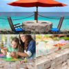 Wachstuch Wachstuchtischdecke Kaffee Coffee abwaschbare Tischdecke Outdoor Gartentischdecke