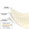 Wachstuch Tischdecke abwaschbar Wachstischdecke Meterware Karo Quadrat Hellgold Outdoor Tischdecke Gartentischdecke