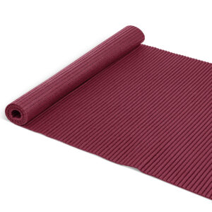 Weichschaummatte Badematte Rot Bordeauxrot Uni Einfarbig Breite 65cm Meterware
