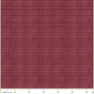 Weichschaummatte Badematte Rot Bordeauxrot Uni Einfarbig Breite 65cm Meterware