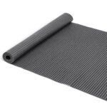 Badematte Weichschaummatte Grau Anthrazit Uni Einfarbig Breite 65cm Meterware