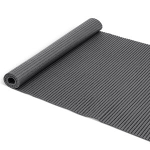 Badematte Weichschaummatte Grau Anthrazit Uni Einfarbig Breite 65cm Meterware