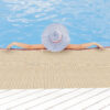 Badematte Weichschaummatte Creme Uni Einfarbig Breite 65cm Meterware