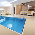 Badematte Weichschaummatte Creme Uni Einfarbig Breite 65cm Meterware
