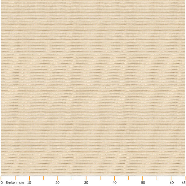 Badematte Weichschaummatte Creme Uni Einfarbig Breite 65cm Meterware