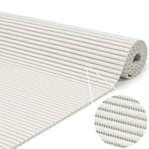 Weichschaummatte Badematte rutschfest Badvorleger Meterware Antirutschmatte Uni Weiß 65cm Breite