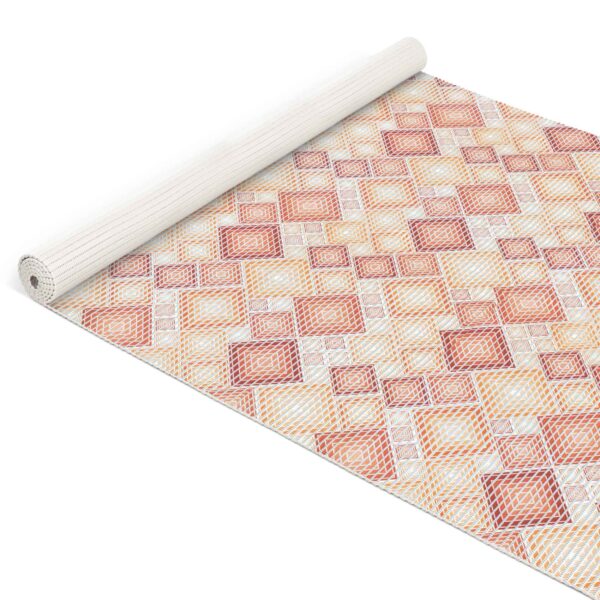Badematte Weichschaummatte Bad Schaummatte Karo Braun Breite 130cm Badvorleger Meterware