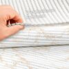 Weichschaummatte Badematte rutschfest Badvorleger Meterware Antirutschmatte Marmor Blau/Beige/Braun/Grau 65cm Breite