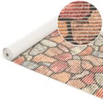 Weichschaummatte Badematte Steine Mosaik mehrfarbig Breite 65cm Meterware