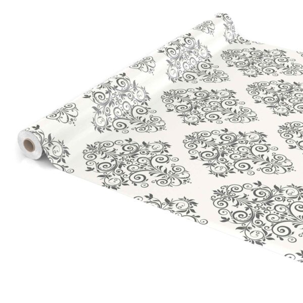 Wachstuch Tischdecke abwaschbar Wachstischdecke Gartentischdecke Ornament Beige Meterware