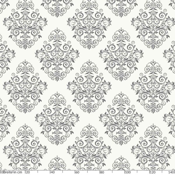 Wachstuch Tischdecke abwaschbar Wachstischdecke Gartentischdecke Ornament Beige Meterware