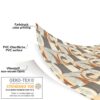 Wachstuch Tischdecke abwaschbar Wachstischdecke Meterware Kunst Outdoor Tischdecke Gartentischdecke