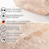 Wachstuch Tischdecke abwaschbar pflegeleicht Wachstuchtischdecke Modern Fliesenoptik Beige
