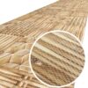 Teppich Küchenläufer Teppichläufer Läufer Flur abwischbar PVC Mirza Vimini Beige 48cm Breit