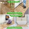 Teppich Küchenläufer Teppichläufer Läufer Flur abwischbar PVC Mirza Vimini Beige 48cm Breit