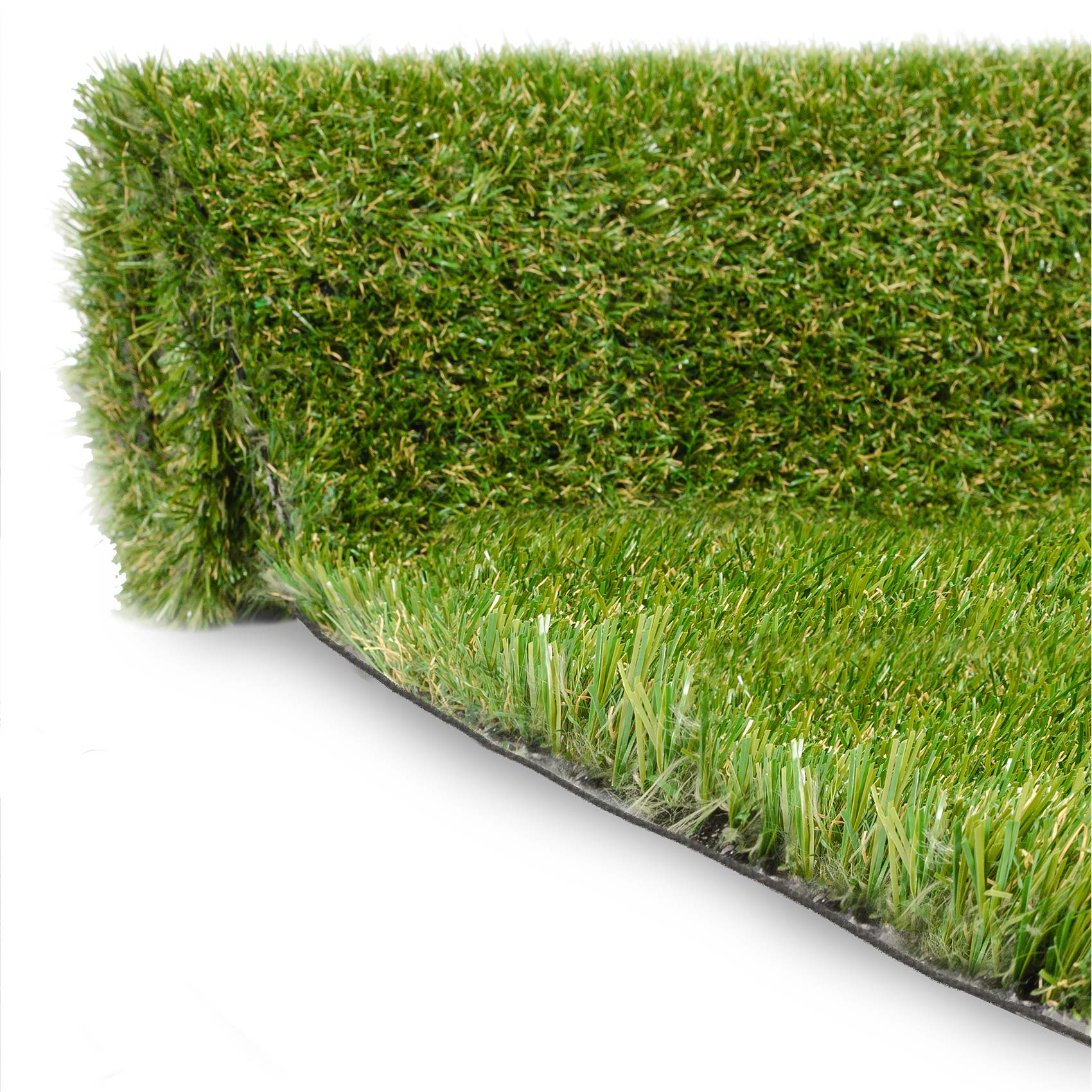 Premium Kunstrasen Natura Rasenteppich künstlicher Rasen Grün Garten Balkon 30mm – 500x100cm