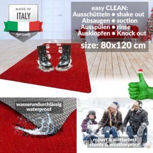Weihnachtsteppich Weihnachtsfußmatte Teppichläufer Weihnachten Flurläufer auch als Dekoration