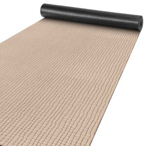 Teppichläufer Küchenläufer rutschfest abwischbar Teppich Wilson Beige 65cm Breit