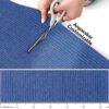 Teppichläufer Küchenläufer rutschfest abwischbar Teppich Wilson Blau 65cm Breit