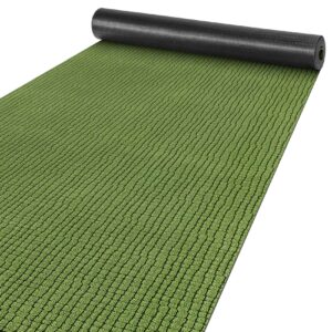 Teppichläufer Küchenläufer rutschfest abwischbar Teppich Wilson Grün 65cm Breit