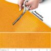 Teppichläufer Küchenläufer rutschfest abwischbar Teppich Wilson Orange 65cm Breit