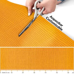 Teppichläufer Küchenläufer rutschfest abwischbar Teppich Wilson Orange 65cm Breit