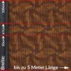 Teppich Läufer Teppichläufer Wohnzimmer Küchenteppich Küchenläufer Läufer Flur Meterware Velours rutschfest Julianna
