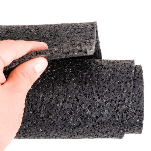 Bautenschutzmatte Antivibrationsmatte Gummigranulatmatte Antirutschmatte 5mm Stark Meterware 80/100cm