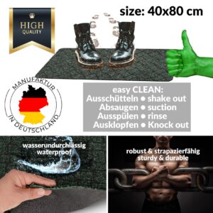 Schmutzfangmatte Flurläufer Sauberlaufmatte Teppich Läufer MELBOURNE Breite 100cm