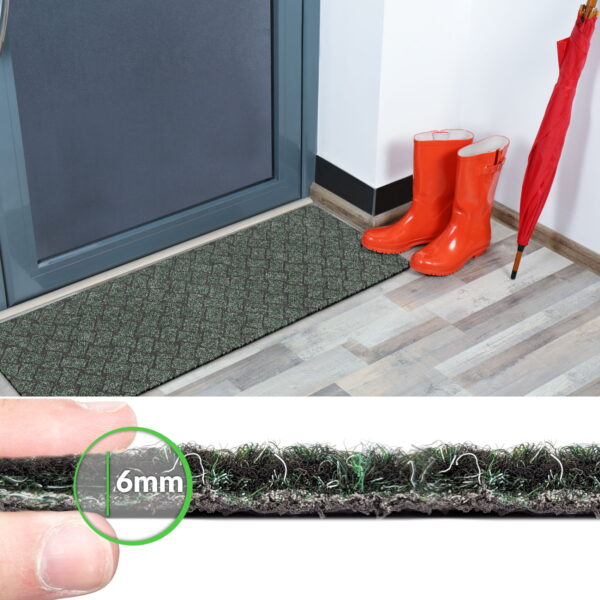 Schmutzfangmatte Flurläufer Sauberlaufmatte Teppich Läufer MELBOURNE Breite 100cm