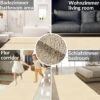 Teppich Wohnzimmer Kurzflor Designer Teppichläufer Uni einfarbig – auch als Badematte Breite 100cm